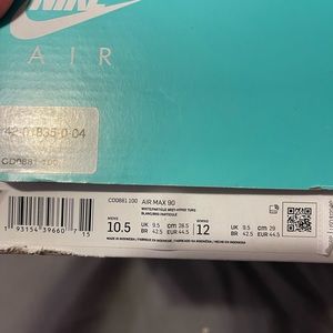 Teal Nike air max